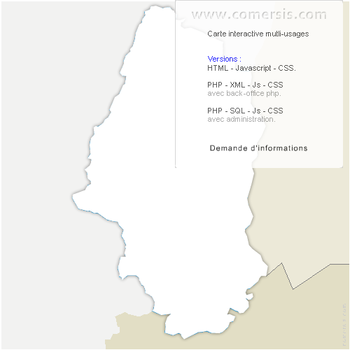 Carte de localisation de la commune