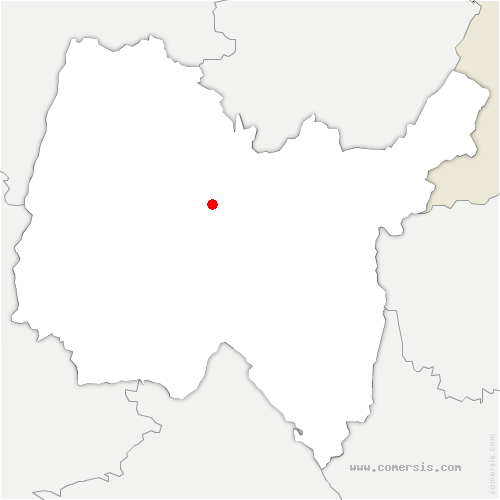 carte de localisation d'Aiton