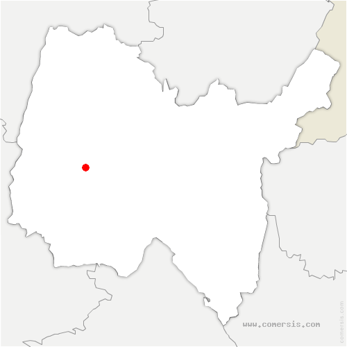 carte de localisation d'Andilly