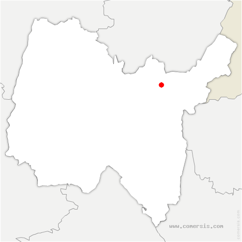 carte de localisation d'Apremont