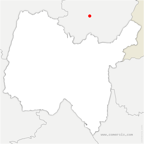 carte de localisation de Belleroche