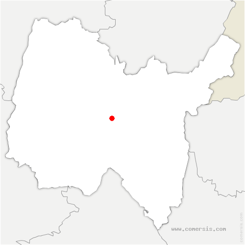 carte de localisation de Charnay