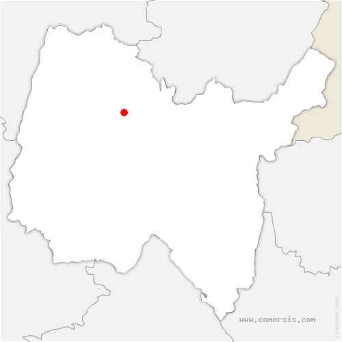 carte de localisation de Châteauvilain