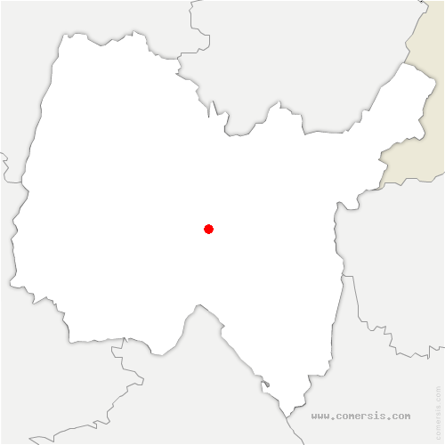 carte de localisation de Châtillon