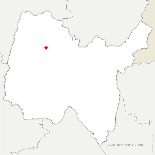 carte de localisation de Crachier