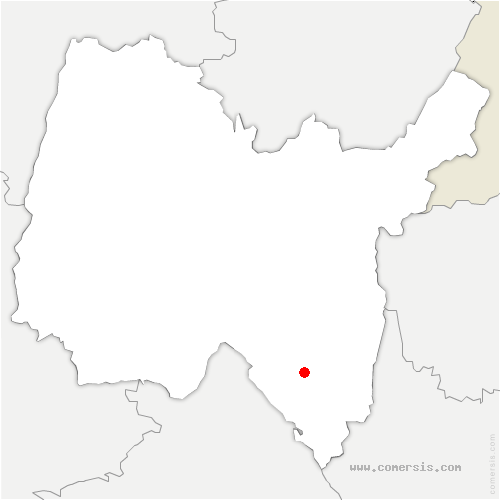 carte de localisation de Feyzin