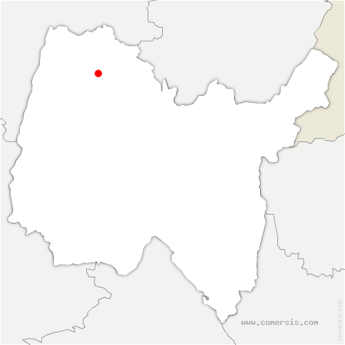 carte de localisation de Jayat