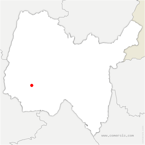 carte de localisation de Lapeyrouse