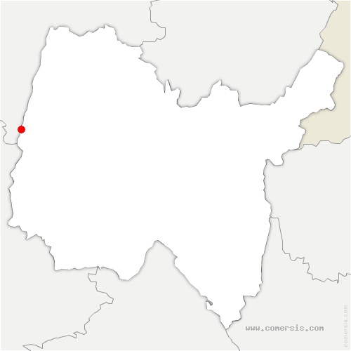 carte de localisation de Loisieux