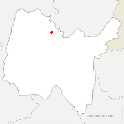 carte de localisation de Loisin