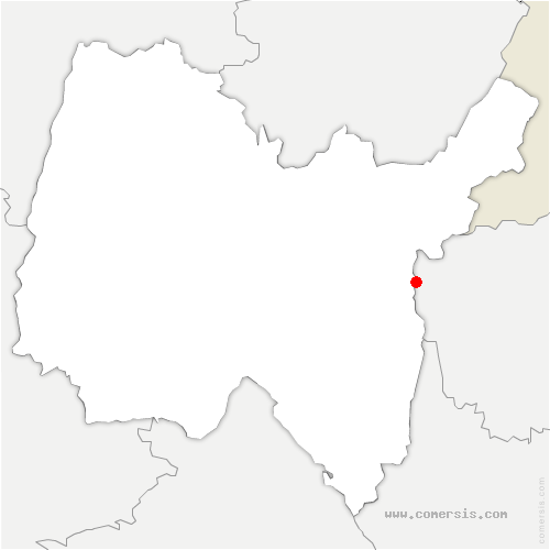 carte de localisation de Loisy