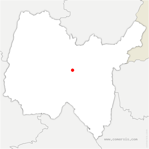 carte de localisation de Lucenay