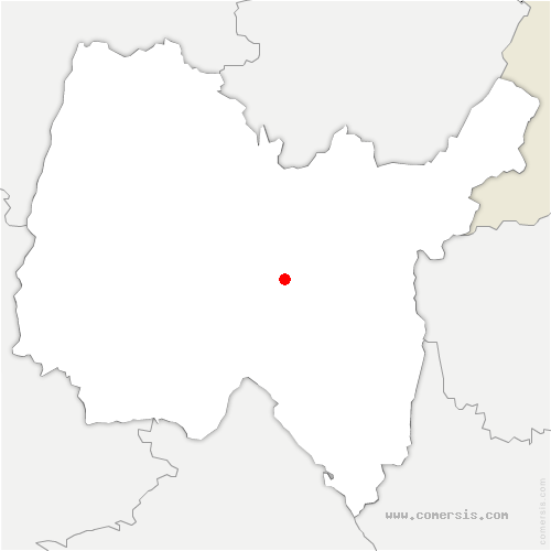 carte de localisation de Marcilly-d'Azergues