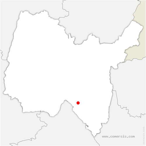 carte de localisation de Navour-sur-Grosne 