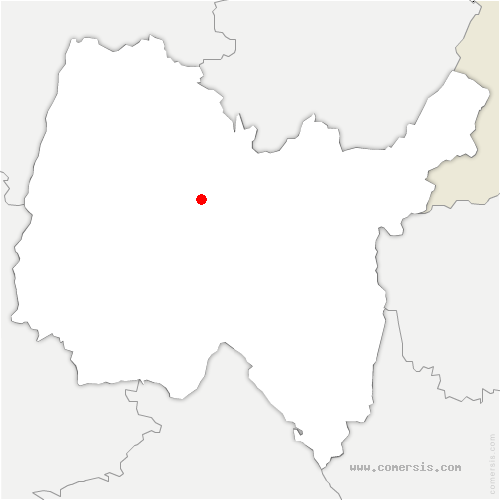 carte de localisation d'Oingt