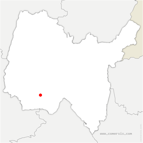 carte de localisation de Pizay