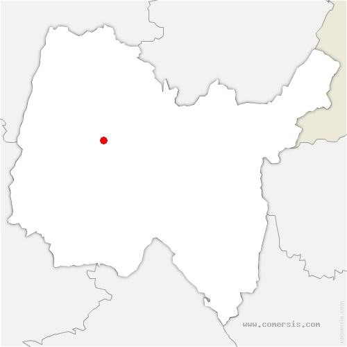 carte de localisation de Saint-André-sur-Vieux-Jonc
