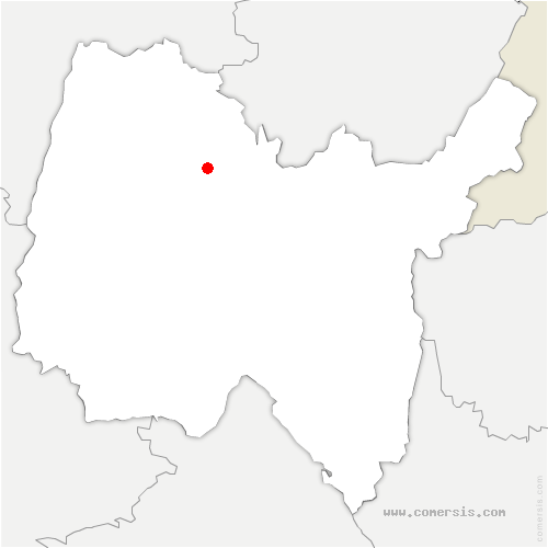 carte de localisation de Succieu