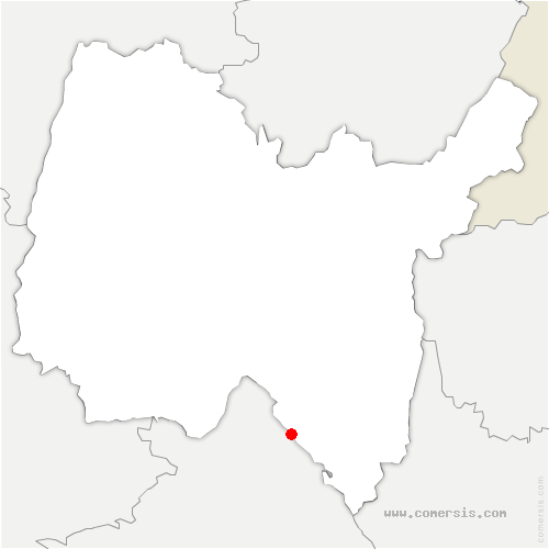 carte de localisation de Taluyers