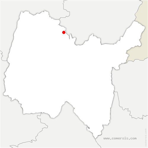 carte de localisation de Vasselin