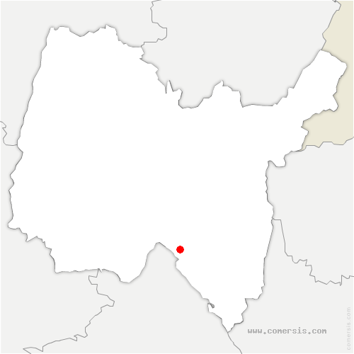 carte de localisation de Villebois