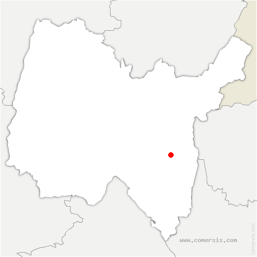 carte de localisation de Villeurbanne