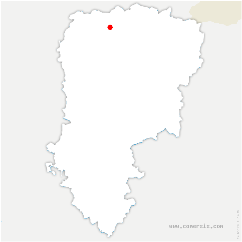 carte de localisation de Aisonville-et-Bernoville