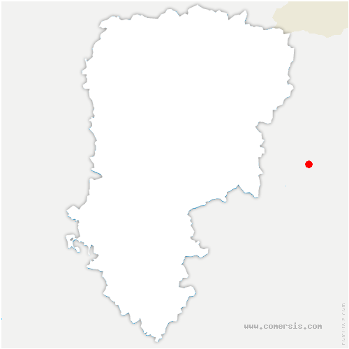 carte de localisation d'Aizecourt-le-Bas