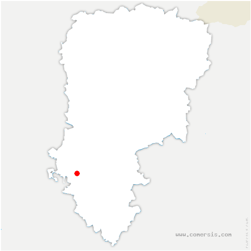 carte de localisation de Ancienville