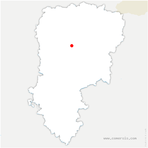carte de localisation d'Assis-sur-Serre