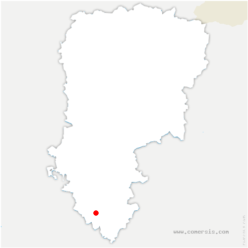 carte de localisation de Azy-sur-Marne