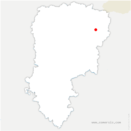 carte de localisation de Bancigny