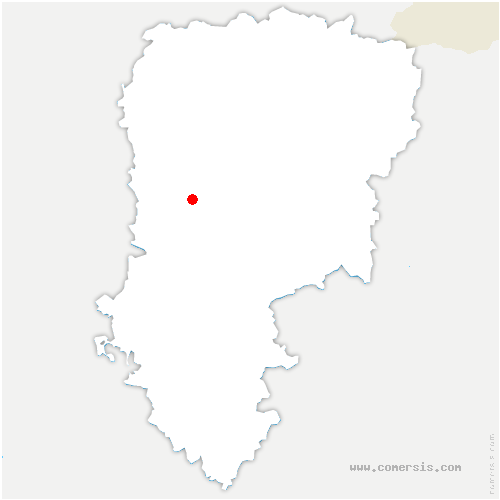 carte de localisation de Barisis
