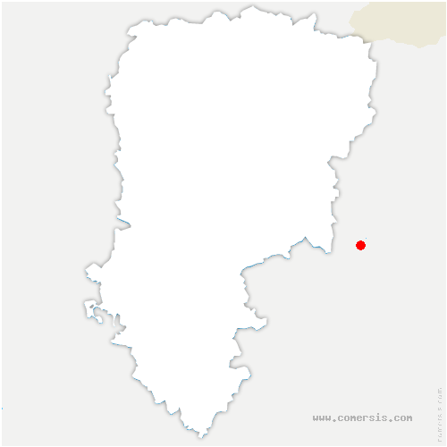 carte de localisation de Barleux