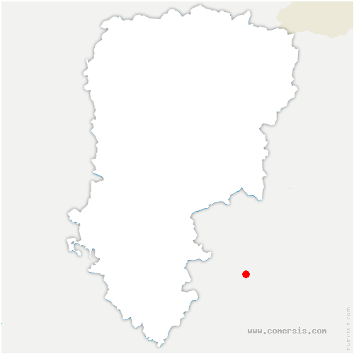 carte de localisation de Bazuel