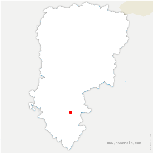 carte de localisation de Beuvardes
