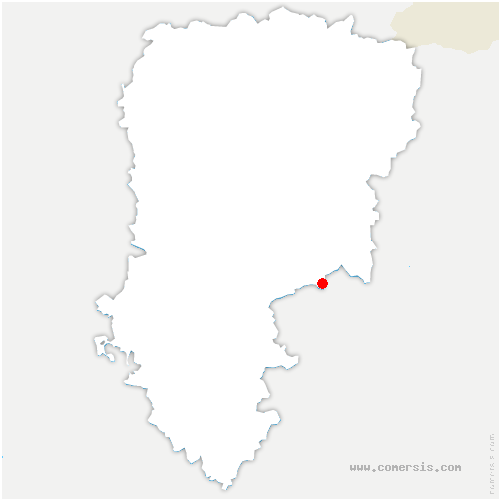 carte de localisation de Bouffignereux