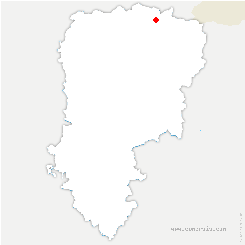 carte de localisation de Buironfosse