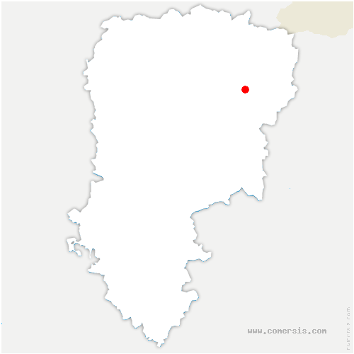 carte de localisation de Burelles