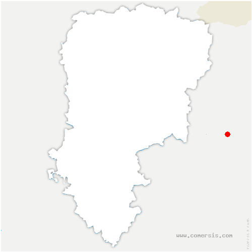 carte de localisation de Cartigny