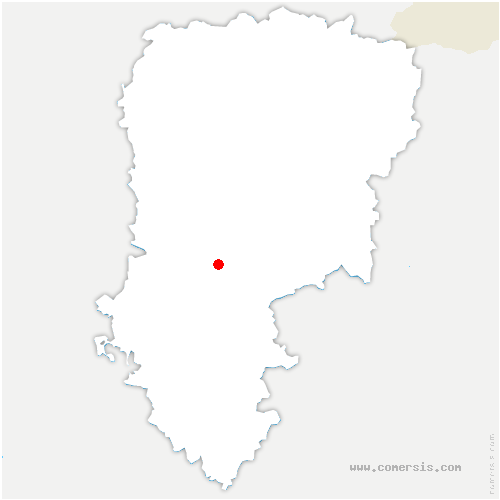 carte de localisation de Celles-sur-Aisne