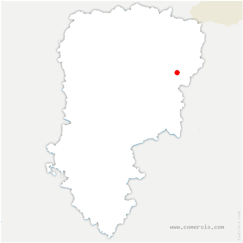 carte de localisation de Chaourse