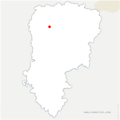carte de localisation de Châtillon-sur-Oise