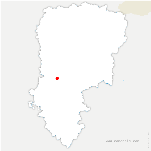 carte de localisation de Chavigny