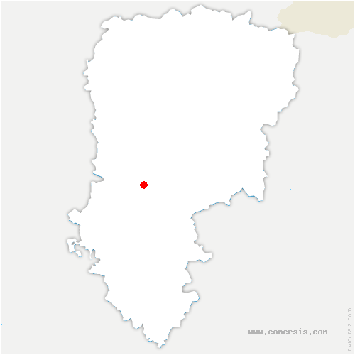 carte de localisation de Clamecy