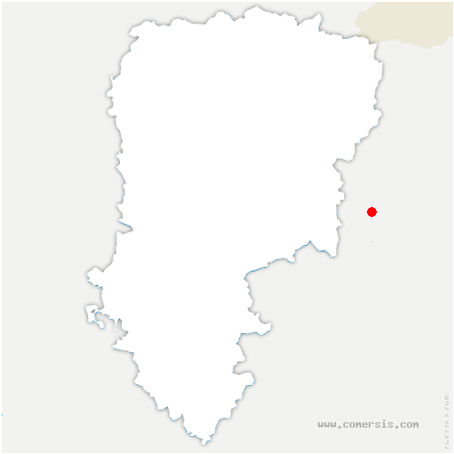 carte de localisation de Cléry-sur-Somme