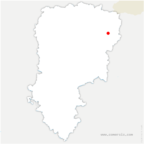 carte de localisation de Coingt
