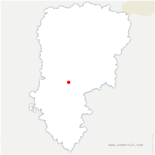 carte de localisation de Condé-sur-Aisne