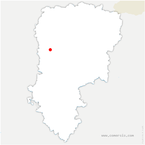 carte de localisation de Condren