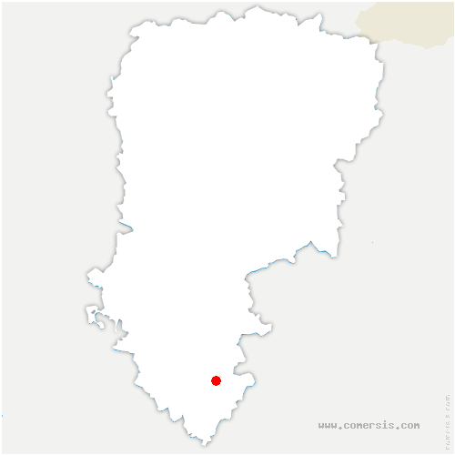 carte de localisation de Connigis